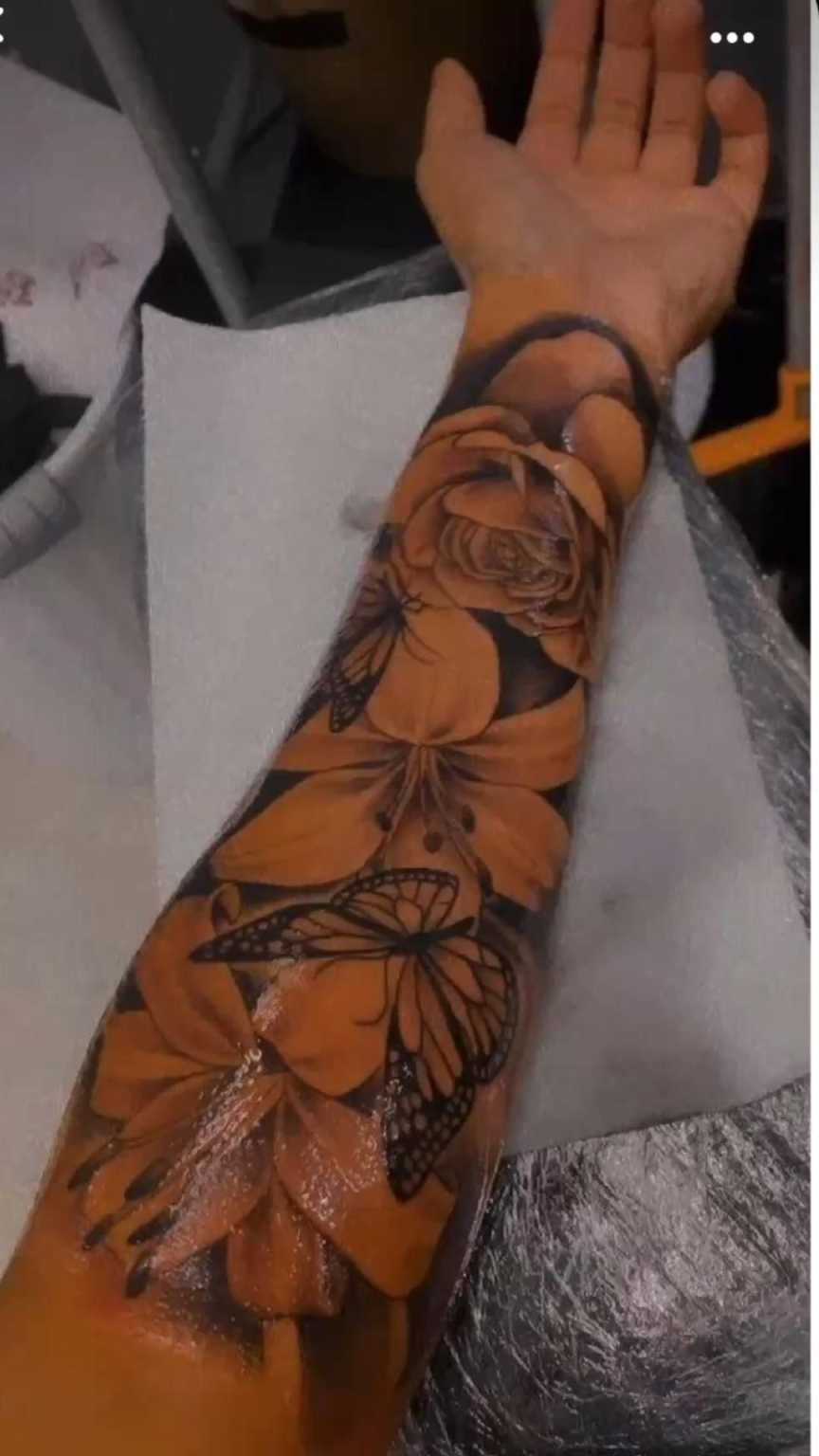 Stylish Arm Sleeve Tattoo Ideas for Girls