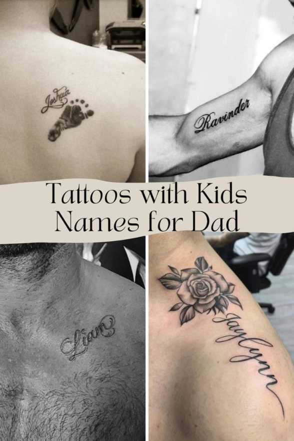 Sweetest Kids Name Tattoos + Ideas - TattooGlee  Tattoos with