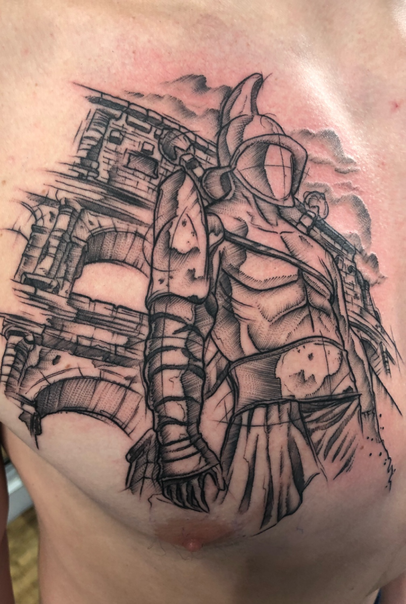 Tattoo uploaded by Hunter Petlansky • Man in the Arena inspire