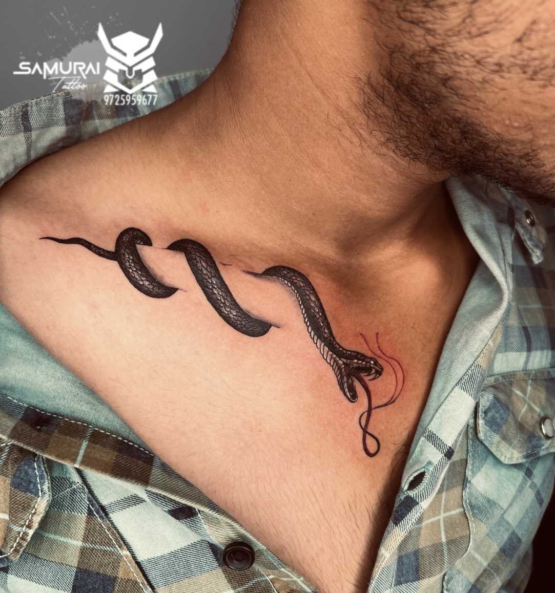 Tattoo uploaded by Vipul Chaudhary • Snake tattoo design Snake