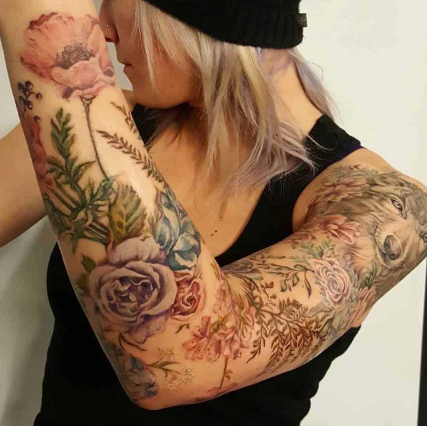 Top  Sleeve Tattoos for Women – Chronic Ink