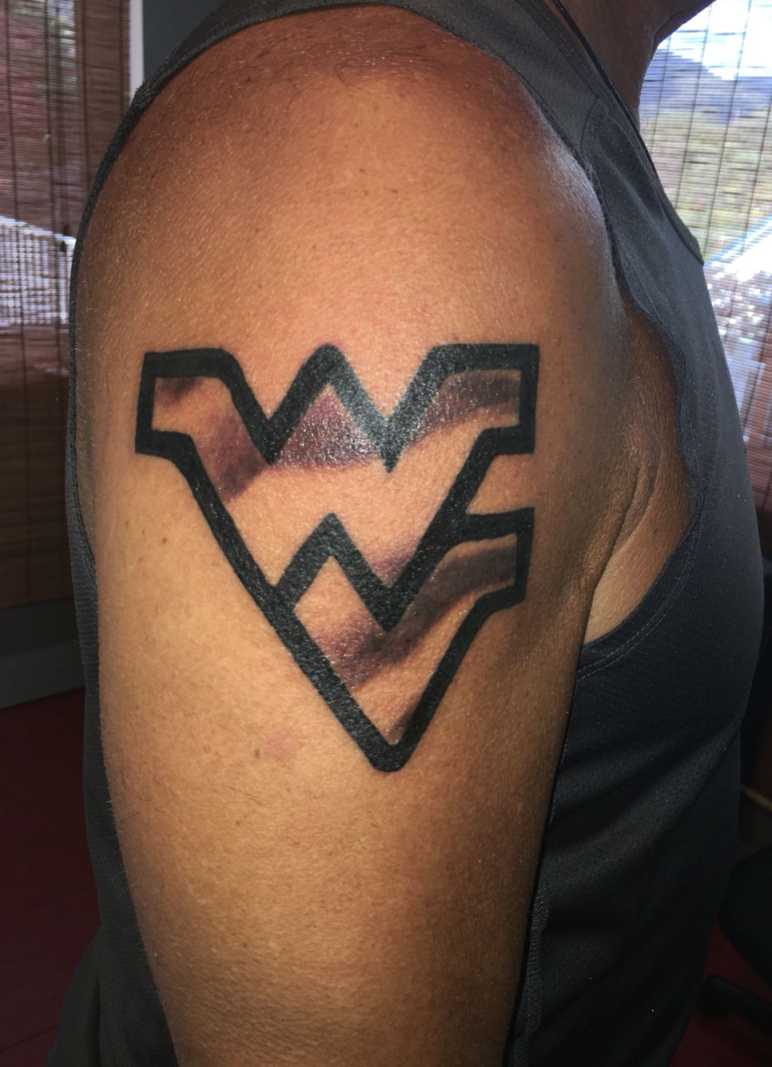 West Virginia Tattoo - Flying WV Tattoo