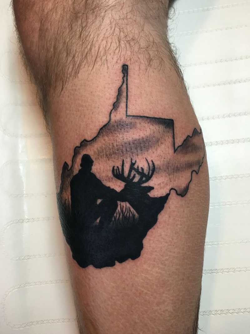 West Virginia tattoo